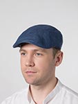 Кепка STETSON арт. 6173109 IVY CAP LINEN SUSTAINABLE (синий)